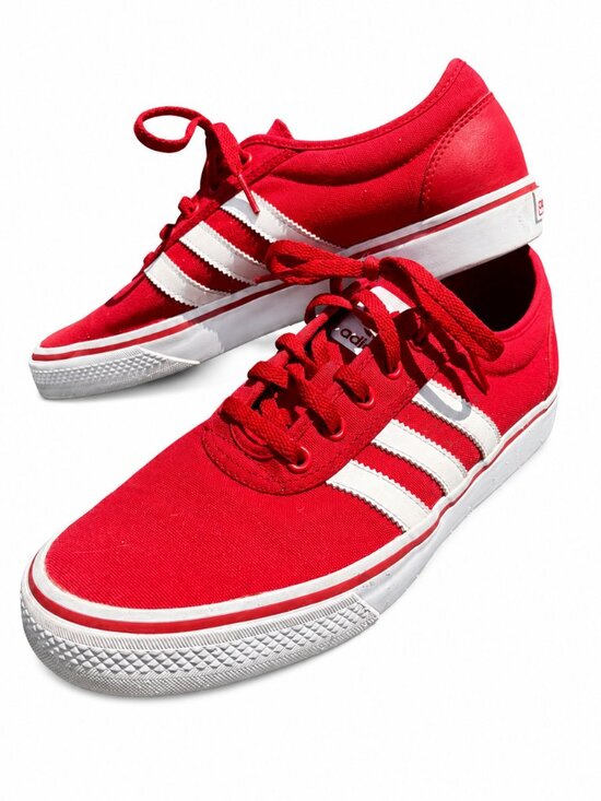 adidas Other - Red Canvas Adidas Men's Sneakers Size 9 GREAT CONDITION